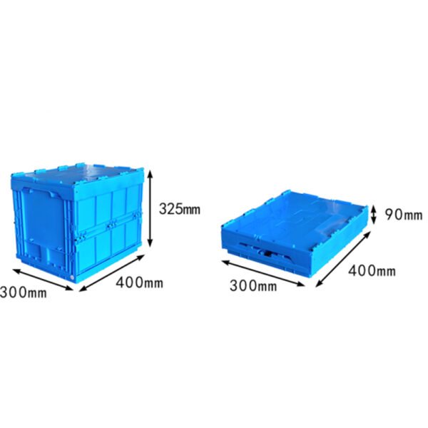 CKXS4030325C Plastic Folding Crate - Image 2